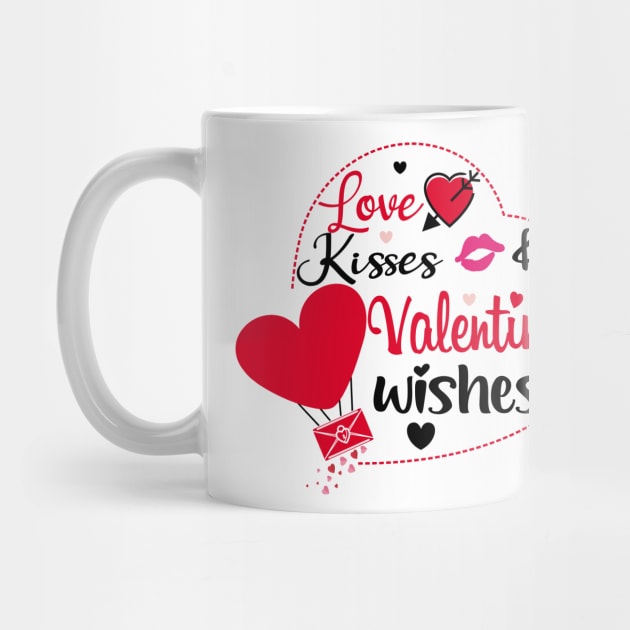 Love Kisses and Valentine's Wishes by care store